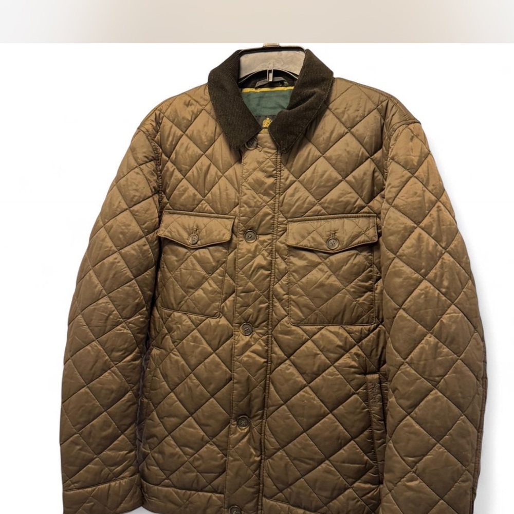Barbour Men's Quilted Brown Jacket